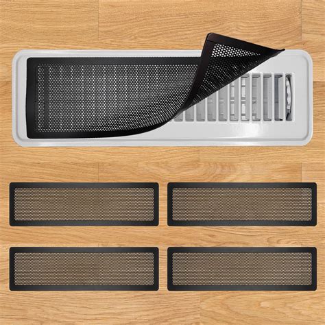 Floor Register Vent Cover, 6"x14" Sticky Air Vent Screen Mesh Covers ...