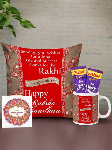 Buy | Multicoloured Rakhi Gift Set | Tied Ribbons