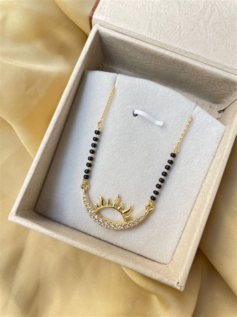 Gold Plated Sun Rise Mangalsutra - Abdesignsjewellery