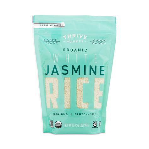Organic White Jasmine Rice Bulk | Thrive Market