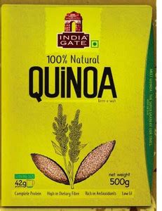 INDIA GATE 100% NATURAL QUINOA Brown Raw Rice Price in India - Buy ...