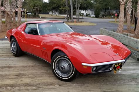 Monza Red 1969 Chevrolet Corvette
