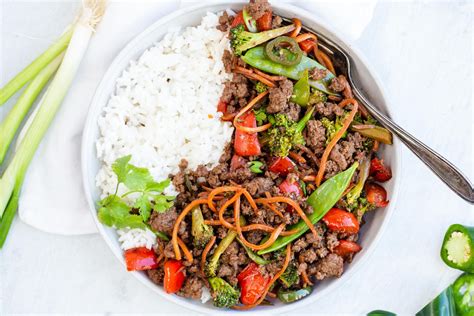 30-Minute Korean Beef Stir Fry - Momsdish