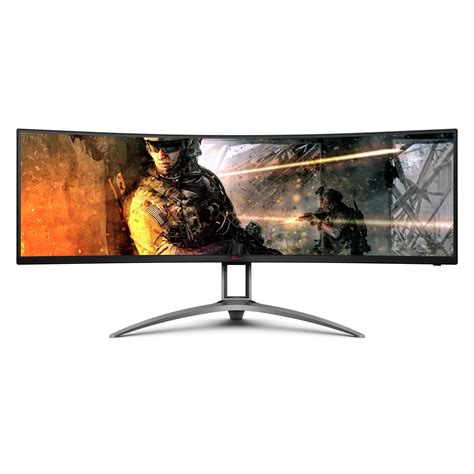 Buy AOC AGON Curved Gaming Monitor 49" (AG493UCX), Dual QHD 5120x1440 ...
