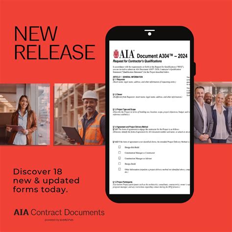 AIA Contract Documents on LinkedIn: #aiacontracts #newrelease #aecindustry