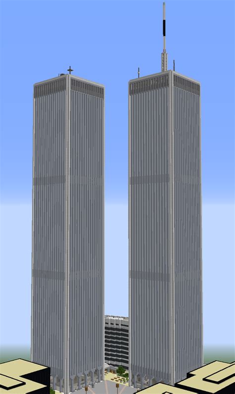 Image result for World Trade Center Minecraft Tutorial