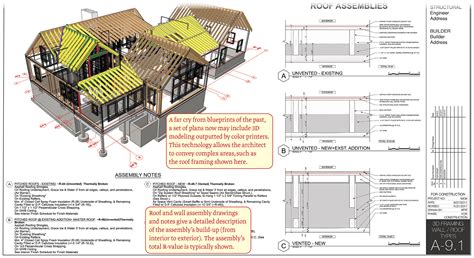 How To Read Building Blueprints » Wiring Work