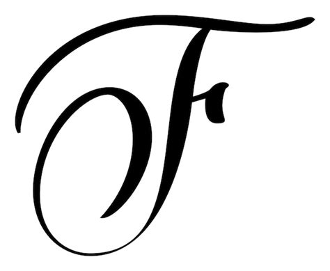 Image result for How to Write F in Script