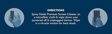 Modo Screen Cleaner With Microfiber 300ml | Ideal for TVs, Mobile ...