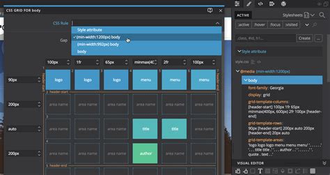 Image result for CSS Editor Visual