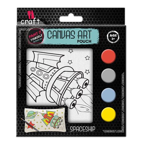 Icraft Diy Canvas Pouch (Choose Options) – Artstation