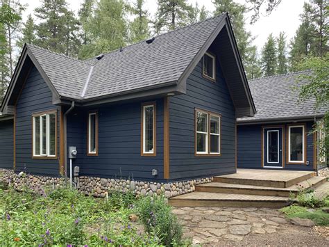 Deep Ocean Hardie Plank | House exterior blue, Gray house exterior ...
