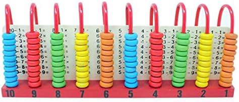 Buy TRU TOYS Wooden Abacus Educational Toys Counting Number Maths ...