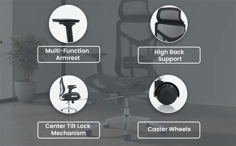 Royaloak Miami American Mesh Boss Chair Nylon Mesh | High Back Support ...