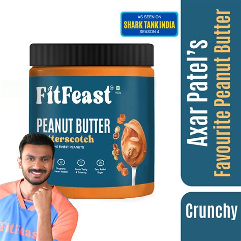 Butterscotch Peanut Butter 400g | As Seen on Shark Tank – FitFeast