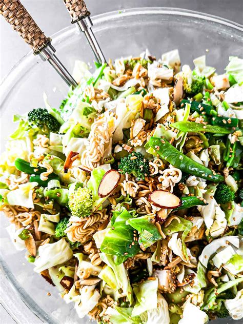 Broccoli Ramen Noodles Oriental Salad