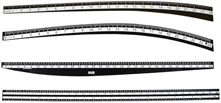 NVR Tailoring Fiber Scales (4-shape) Combo, Hip Curve, Leg Curve ...