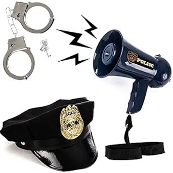 Buy Tigerdoe Police Accessories for Kids - 3 Pc Set - Cop Toys - Police ...