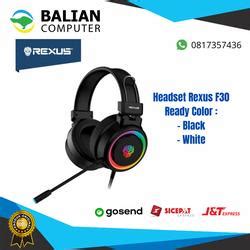 Promo Rexus F30 Vonix LED RGB Gaming Headset GARANSI RESMI - Hitam ...