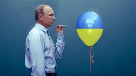 Photo of Putin Popping Ukraine Balloon Is Not Created by Banksy