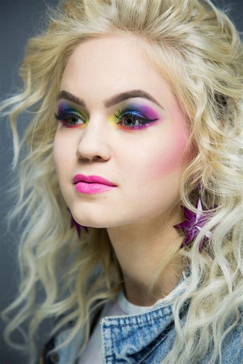 80's disco makeup