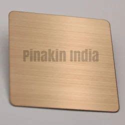 Stainless Steel T Patti - Stainless Steel 304 T Patti In Golden Color ...