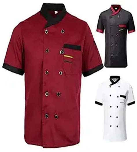 Chef Coat - Waistcoat Waiters Staff Uniform Restaurant Caterer Pub ...