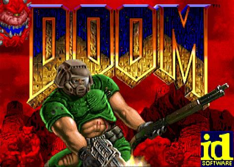 I worked up this edit of the doom boxart around the time it was first ...
