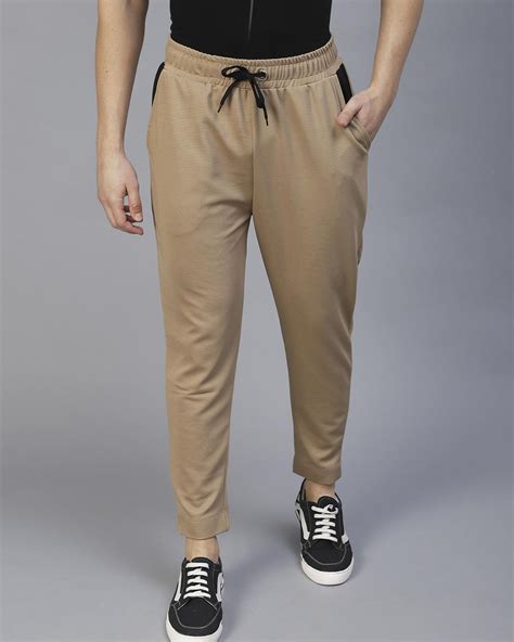 Buy Men's Beige Track Pants Online in India at Bewakoof
