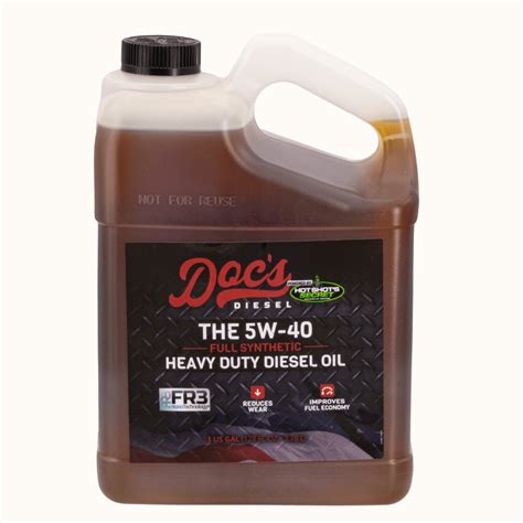 Doc's Diesel THE 5W40 Full Synthetic Heavy Duty Diesel Oil