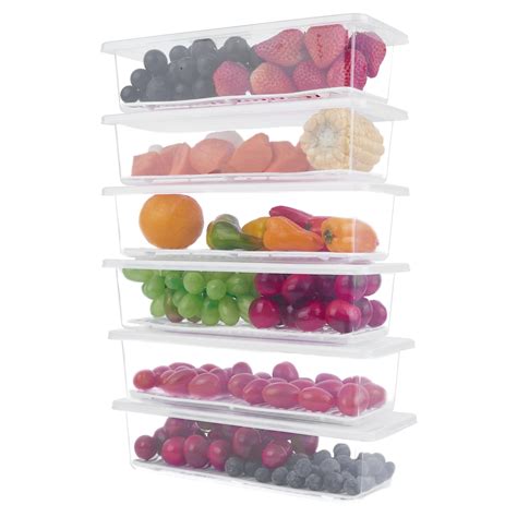 Buy Vtopmart Food Storage Containers for Fridge, 6Pack 1.5L Fridge ...