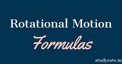 Image result for Rotational Dynamics Formulas Grade 10