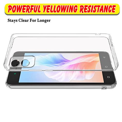Casotec Soft TPU Back Case Cover for Itel A23s 4G - Clear