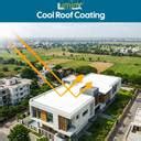 LUMINX Solar Heat Reflective Cool Roof Coating -10kg 400 sqft High SRI ...