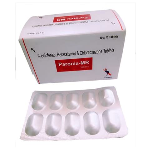 Paronix-MR Tablets Saphnix Life Sciences