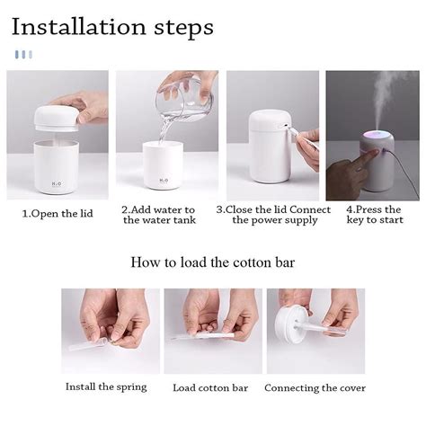 Image result for Mini Humidifier with USB Rechargeable Battery