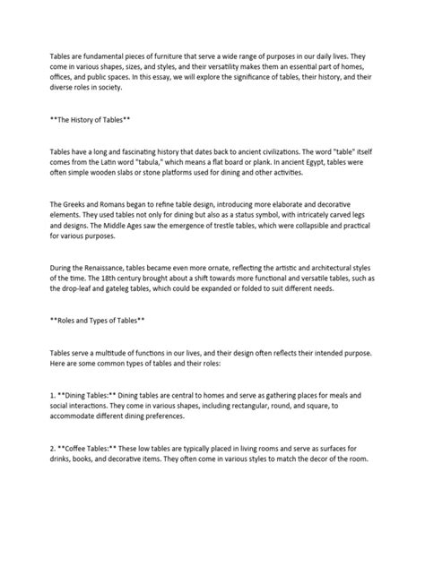 Image result for Table Information Writing. 1