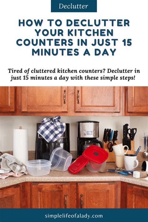 Image result for Kitchen Counter Declutter