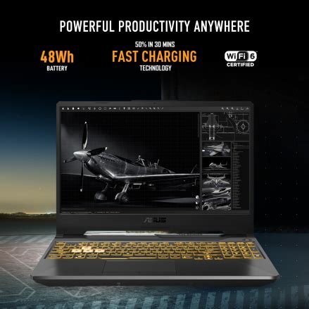 ASUS TUF Gaming A15, Gaming Laptop, AMD Ryzen 7 7435HS, RTX 2050 GPU ...