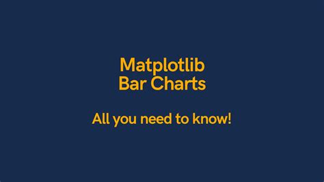 Image result for Matplotlib Bar Chart Example