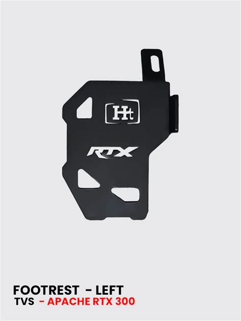 APACHE RTX 300 FOOT REST / FTR 755 - HT EXHAUST ( BOTH SIDE ) – SPARIFY