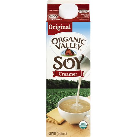 Organic Valley Creamer, Soy, Original (1 qt) Delivery or Pickup Near Me ...