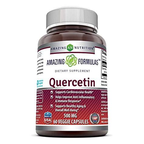 Buy Amazing Formulas Quercetin - 500 Mg, 60 Vcaps Online at Lowest ...