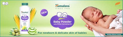 Buy Himalaya Pure Cornstarch Baby Powder 100g | Keeps baby's skin soft ...