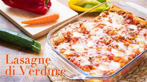 Lasagne con Ragù di Verdure   Ricetta Lasagne al Forno  