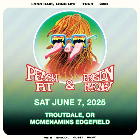 Peach Pit & Briston Maroney - Long Hair, Long Life Tour at McMenamins ...