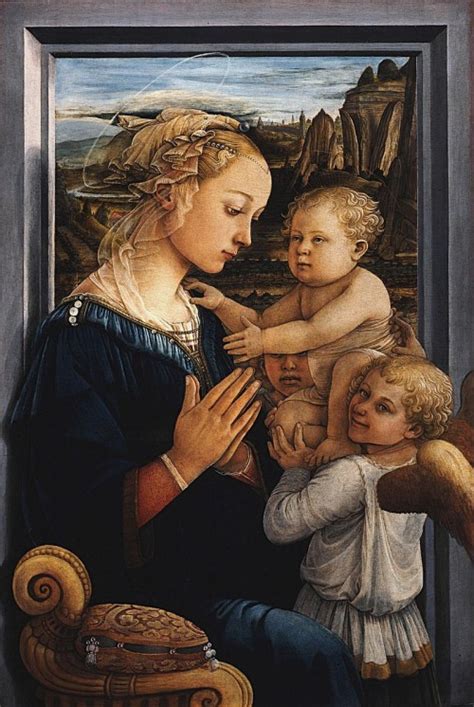 Virgen con niño y dos ángeles, Filippo Lippi | La guía de Historia del Arte