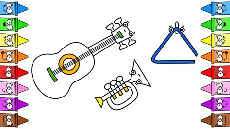 Musical Instruments Drawing 的图像结果