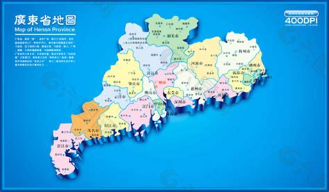 广东省地图全图PSD分层素材素材免费下载(图片编号:5091534)-六图网