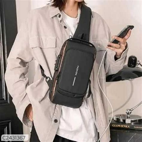 Unisex Crossbody Sling Bag – Stylish, Lightweight & Travel Friendly